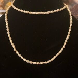 Fresh water pearl strand necklace